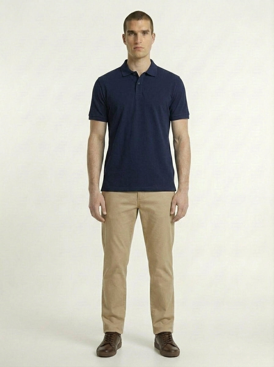 Suzoo Airtex Polo T-Shirt – Regular Fit | 240 GSM 100% Cotton (Unisex)