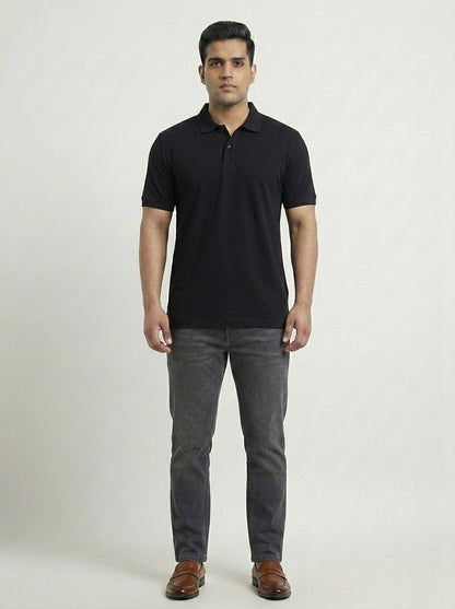 Suzoo Airtex Polo T-Shirt – Regular Fit | 240 GSM 100% Cotton (Unisex)