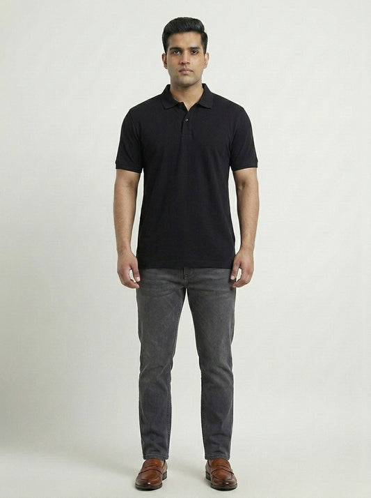 Suzoo Airtex Polo T-Shirt – Regular Fit | 240 GSM 100% Cotton (Unisex)