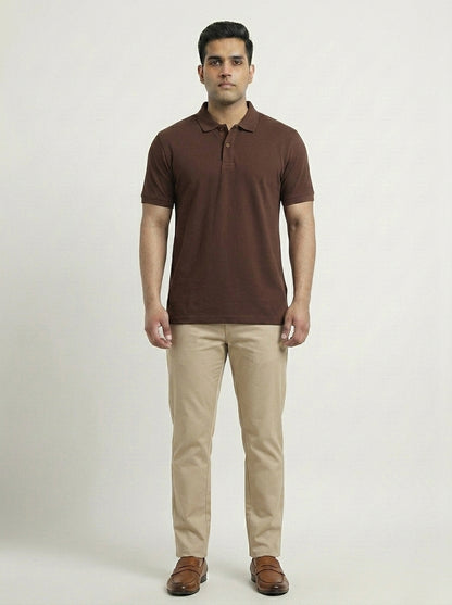 Suzoo Airtex Polo T-Shirt – Regular Fit | 240 GSM 100% Cotton (Unisex)