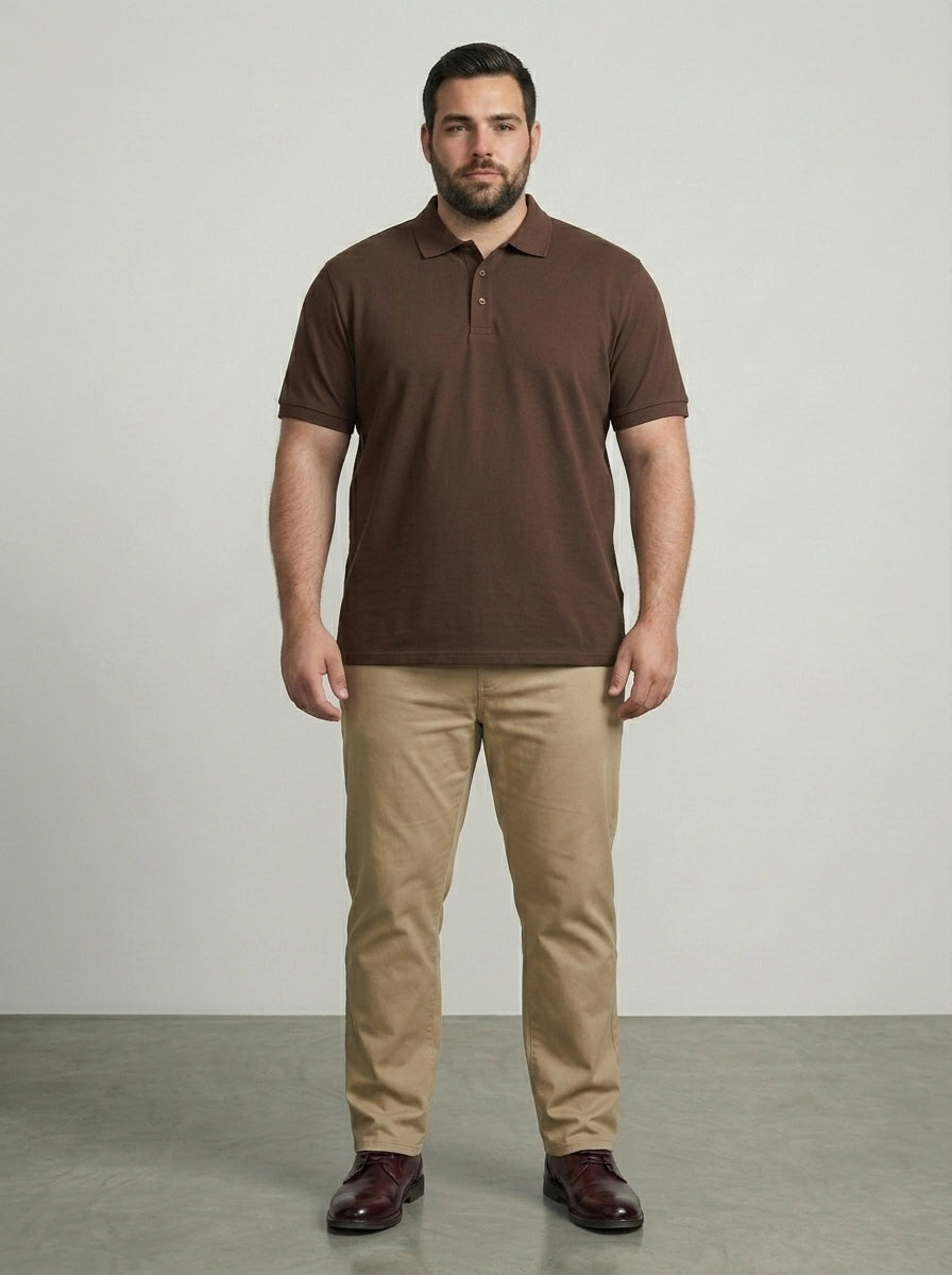 Suzoo Airtex Polo T-Shirt – Regular Fit | 240 GSM 100% Cotton (Unisex)