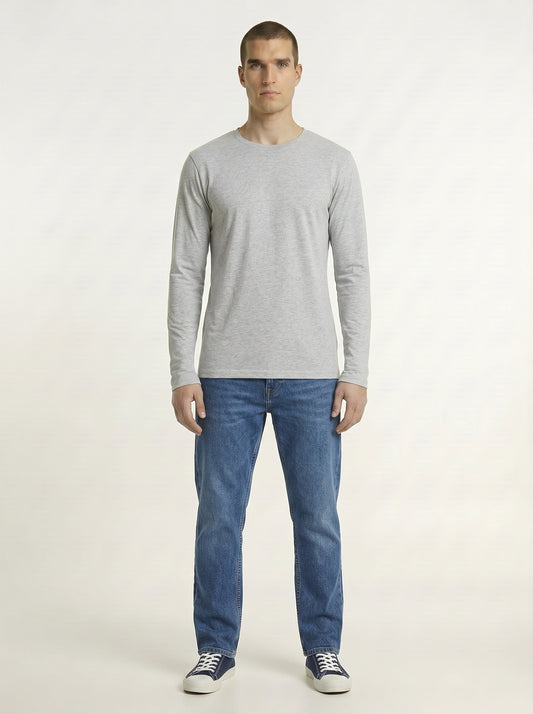 Men’s Regular Fit Full Sleeve T-Shirt – 100% Cotton, Soft & Comfortable