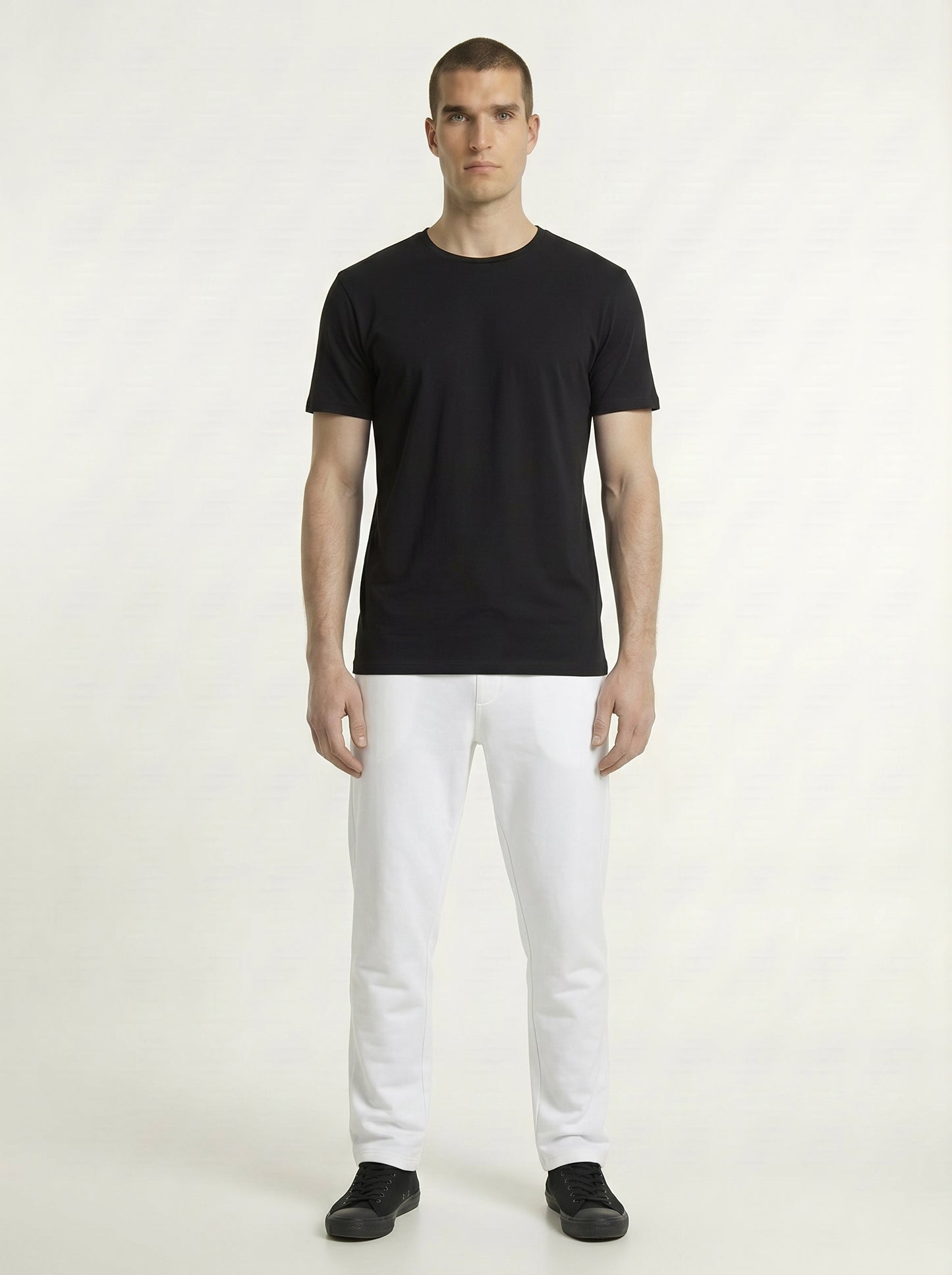 Breeze Men’s Regular Fit Short Sleeve T-Shirt – 100% Micro Polyester, Dot Knit