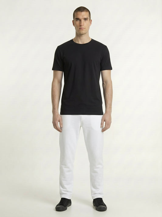 Breeze Men’s Regular Fit Short Sleeve T-Shirt – 100% Micro Polyester, Dot Knit