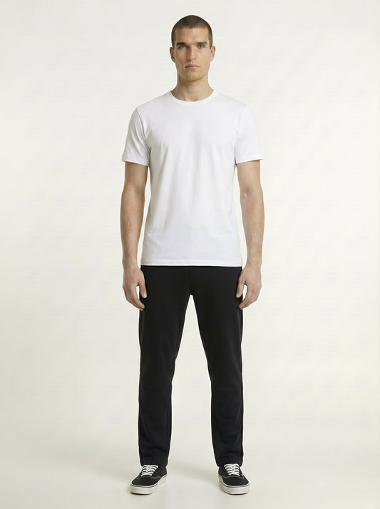 Breeze Men’s Regular Fit Short Sleeve T-Shirt – 100% Micro Polyester, Dot Knit