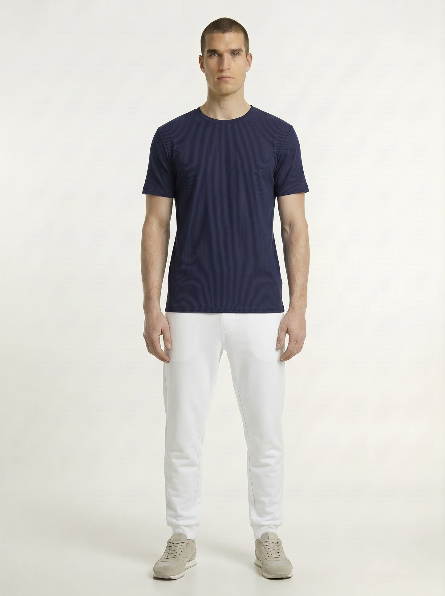 Breeze Men’s Regular Fit Short Sleeve T-Shirt – 100% Micro Polyester, Dot Knit