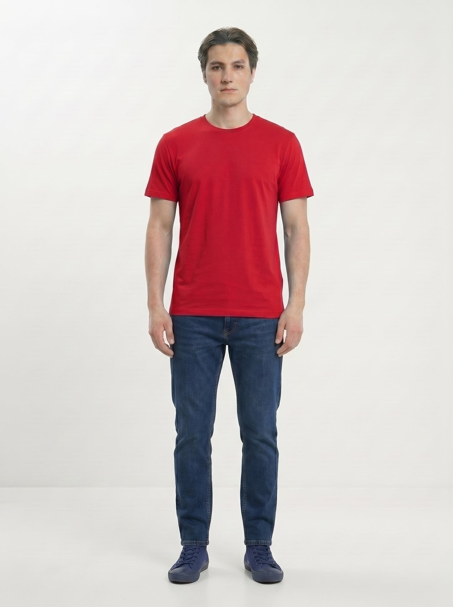 Essential 180 GSM Cotton T-Shirt – Regular Fit (Unisex)