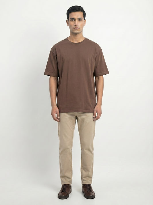 Premium 220 GSM Oversized Cotton T-Shirt – Unisex