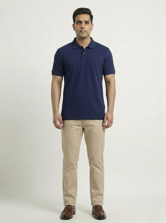 Suzoo Airtex Polo T-Shirt – Regular Fit | 240 GSM 100% Cotton (Unisex)