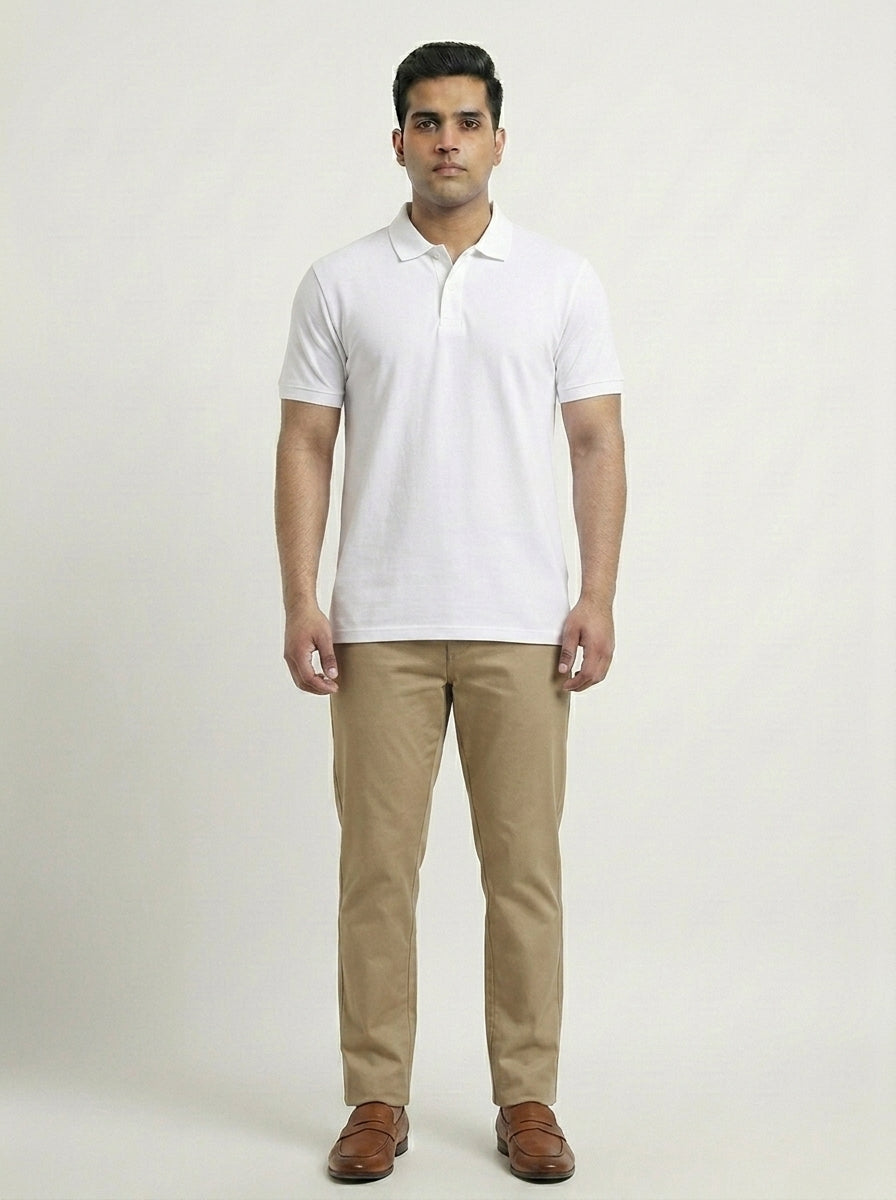 Suzoo Airtex Polo T-Shirt – Regular Fit | 240 GSM 100% Cotton (Unisex)