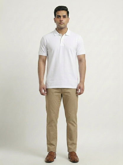 Suzoo Airtex Polo T-Shirt – Regular Fit | 240 GSM 100% Cotton (Unisex)