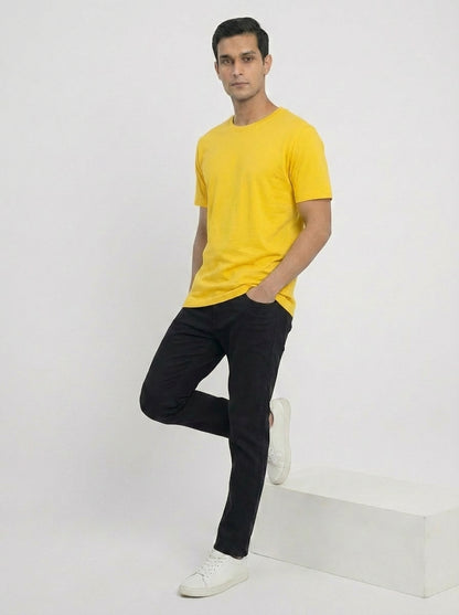 Premium 220 GSM Cotton T-Shirt – Regular Fit (Unisex)