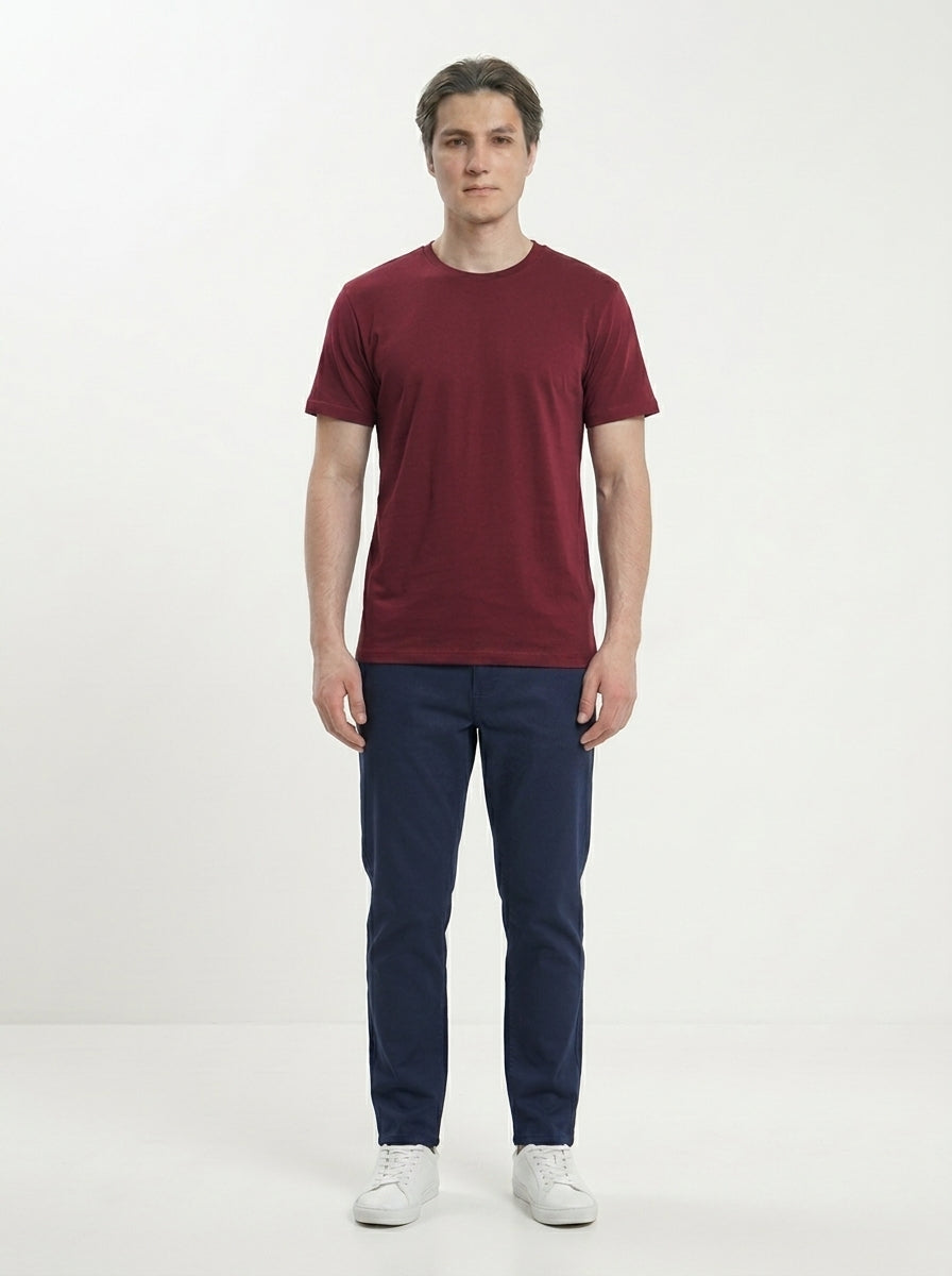 Premium 220 GSM Cotton T-Shirt – Regular Fit (Unisex)