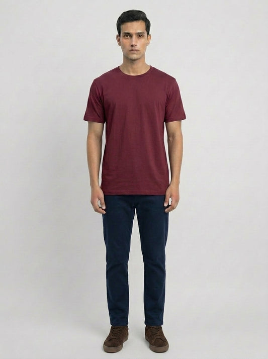 Premium 220 GSM Cotton T-Shirt – Regular Fit (Unisex)