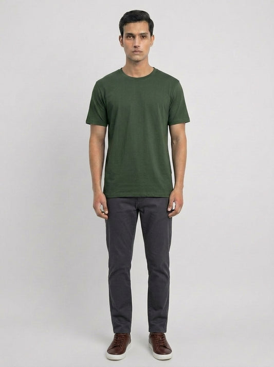 Premium 220 GSM Cotton T-Shirt – Regular Fit (Unisex)