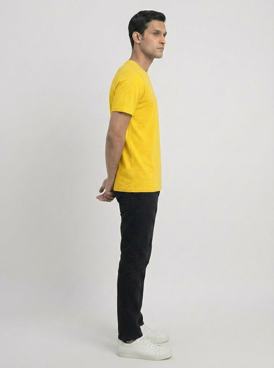 Premium 220 GSM Cotton T-Shirt – Regular Fit (Unisex)