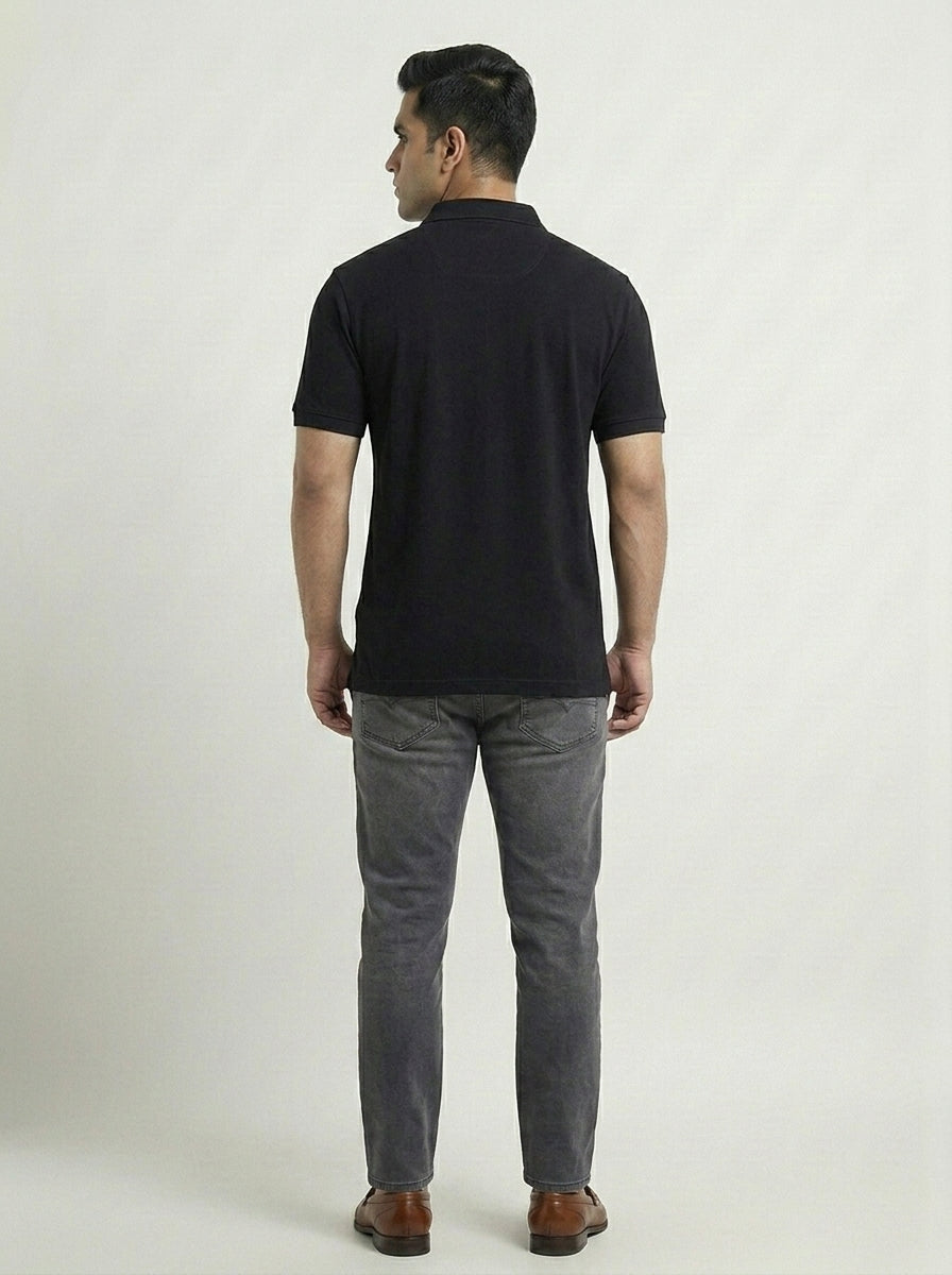 Suzoo Airtex Polo T-Shirt – Regular Fit | 240 GSM 100% Cotton (Unisex)