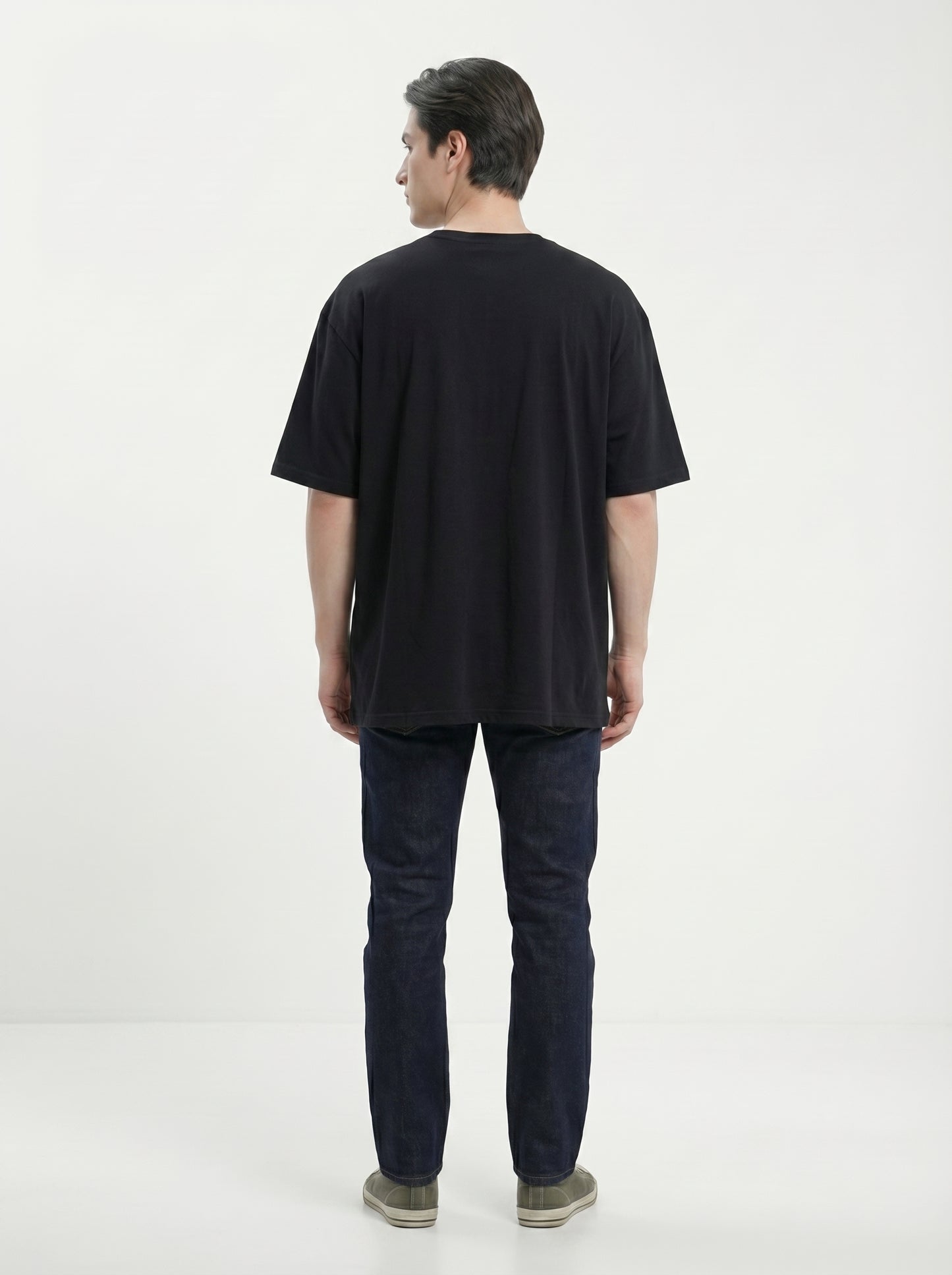 Premium 220 GSM Oversized Cotton T-Shirt – Unisex
