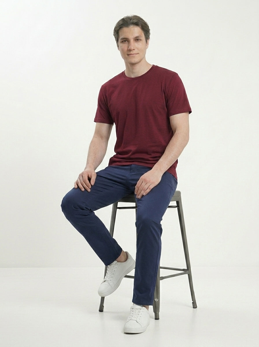 Premium 220 GSM Cotton T-Shirt – Regular Fit (Unisex)
