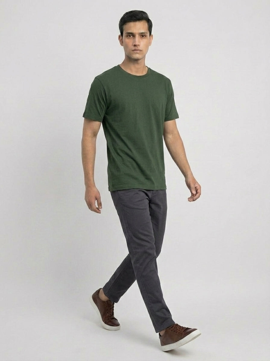 Premium 220 GSM Cotton T-Shirt – Regular Fit (Unisex)