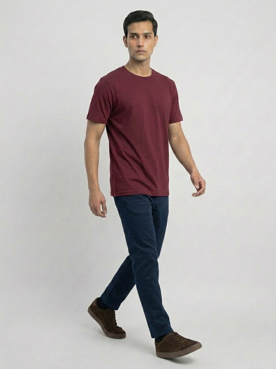 Premium 220 GSM Cotton T-Shirt – Regular Fit (Unisex)