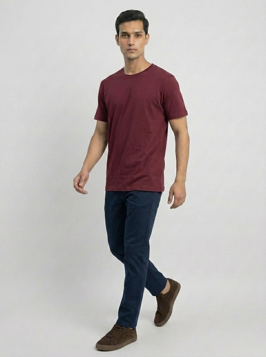 Premium 220 GSM Cotton T-Shirt – Regular Fit (Unisex)