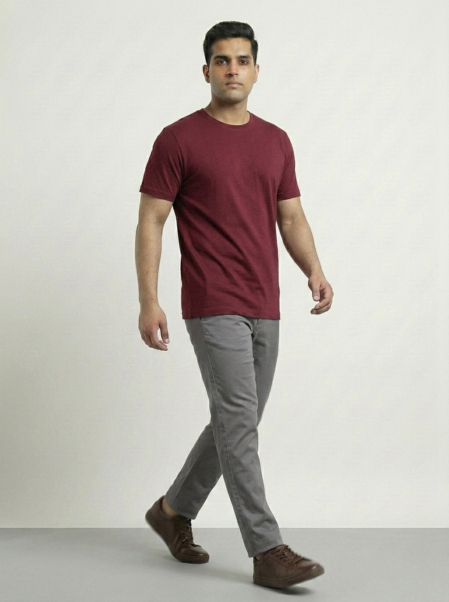 Premium 220 GSM Cotton T-Shirt – Regular Fit (Unisex)