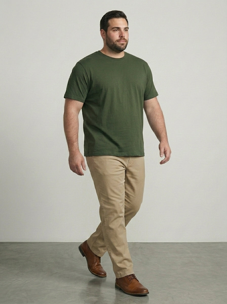 Premium 220 GSM Cotton T-Shirt – Regular Fit (Unisex)