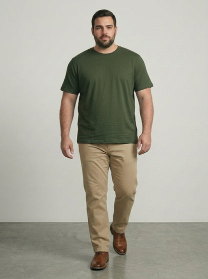 Premium 220 GSM Cotton T-Shirt – Regular Fit (Unisex)