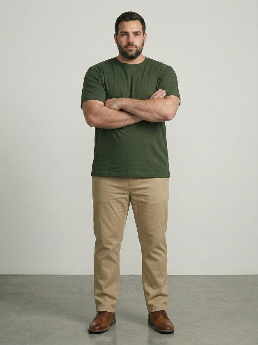 Premium 220 GSM Cotton T-Shirt – Regular Fit (Unisex)