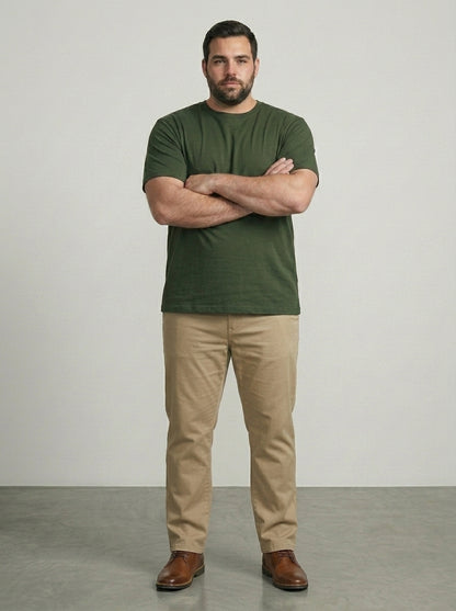 Premium 220 GSM Cotton T-Shirt – Regular Fit (Unisex)