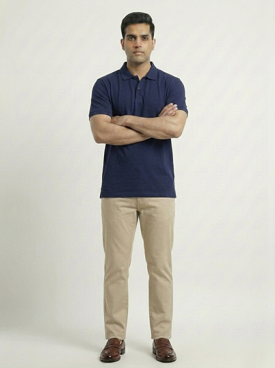 Suzoo Airtex Polo T-Shirt – Regular Fit | 240 GSM 100% Cotton (Unisex)
