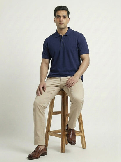 Suzoo Airtex Polo T-Shirt – Regular Fit | 240 GSM 100% Cotton (Unisex)
