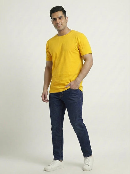 Premium 220 GSM Cotton T-Shirt – Regular Fit (Unisex)