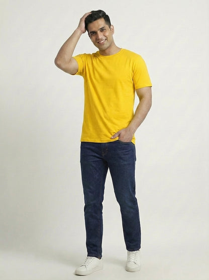 Essential 180 GSM Cotton T-Shirt – Regular Fit (Unisex)