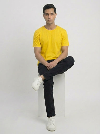 Essential 180 GSM Cotton T-Shirt – Regular Fit (Unisex)