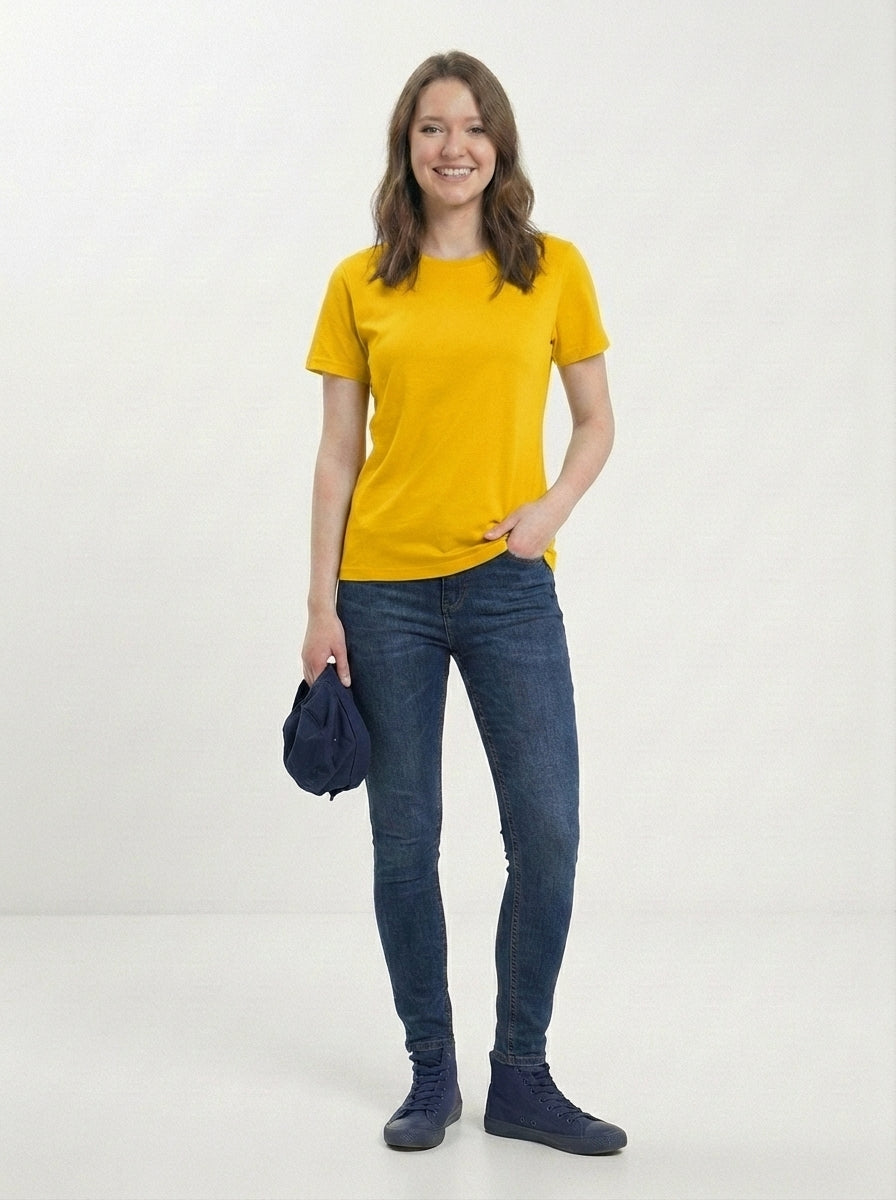 Premium 220 GSM Cotton T-Shirt – Regular Fit (Unisex)