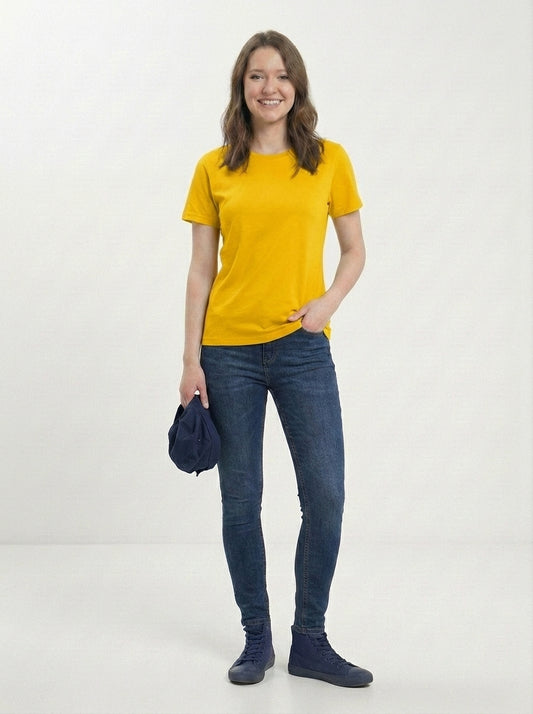 Premium 220 GSM Cotton T-Shirt – Regular Fit (Unisex)