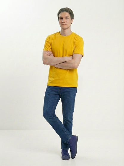 Essential 180 GSM Cotton T-Shirt – Regular Fit (Unisex)