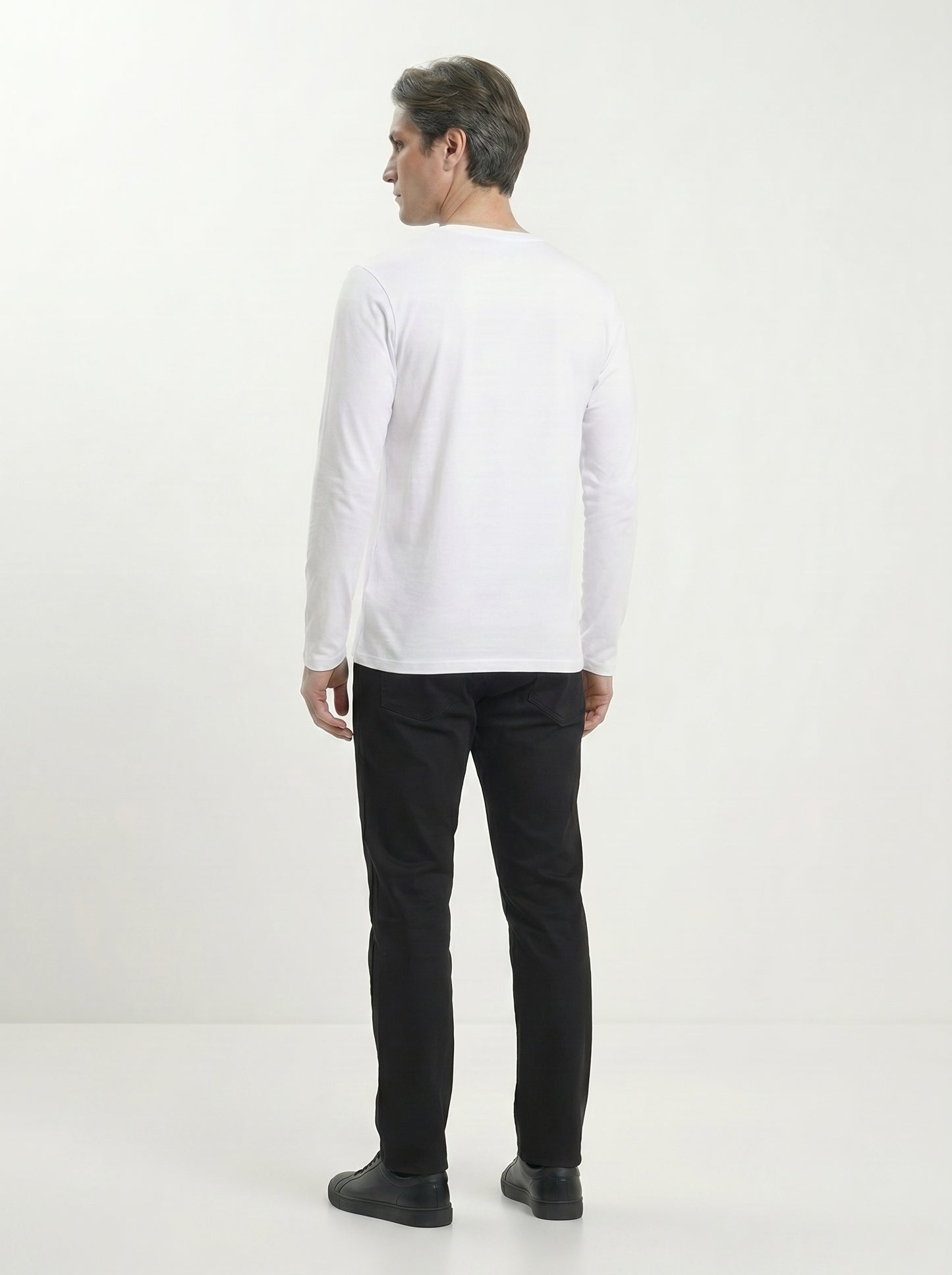 Men’s Regular Fit Full Sleeve T-Shirt – 100% Cotton, Soft & Comfortable