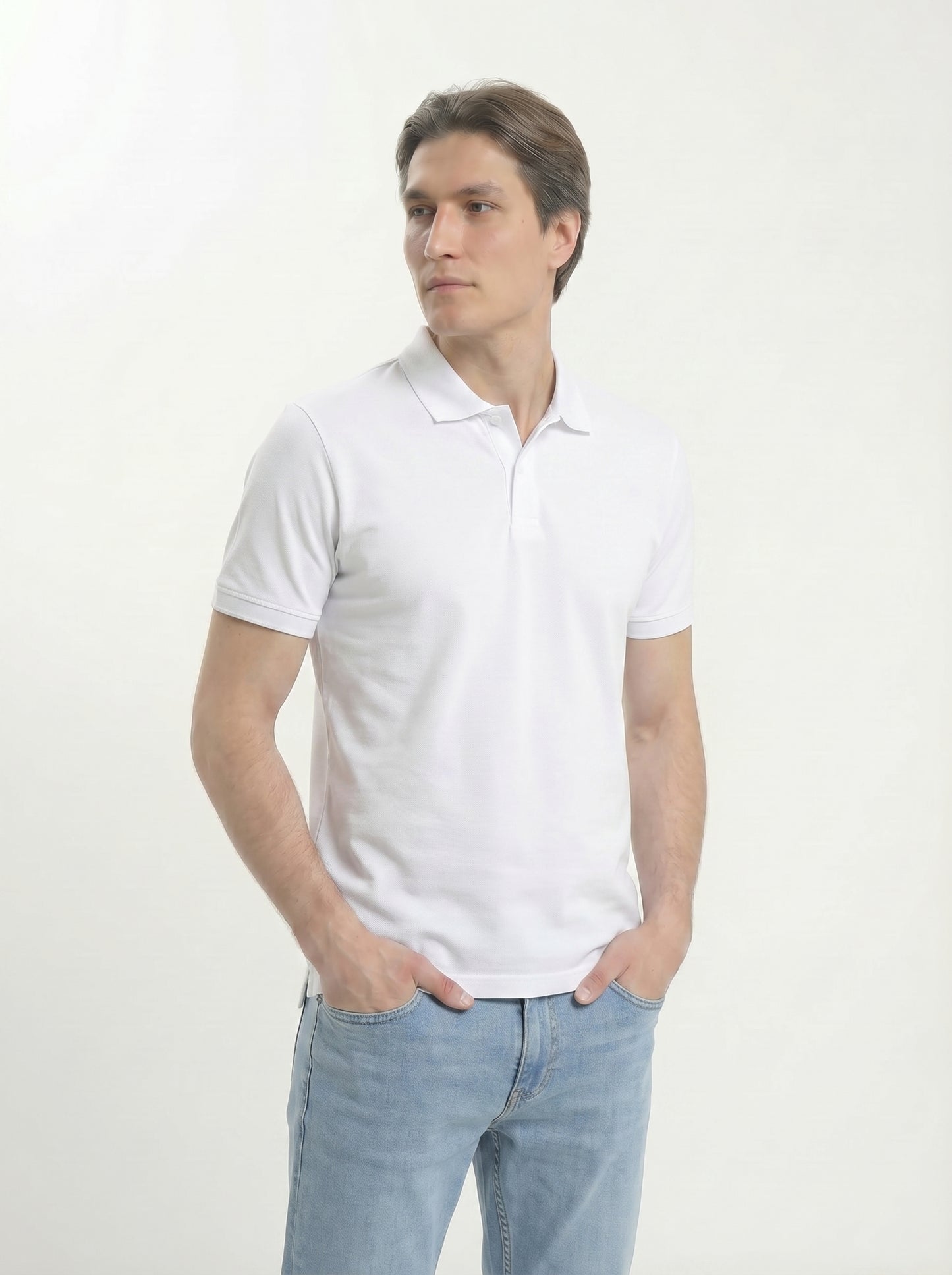 Suzoo Airtex Polo T-Shirt – Regular Fit | 240 GSM 100% Cotton (Unisex)