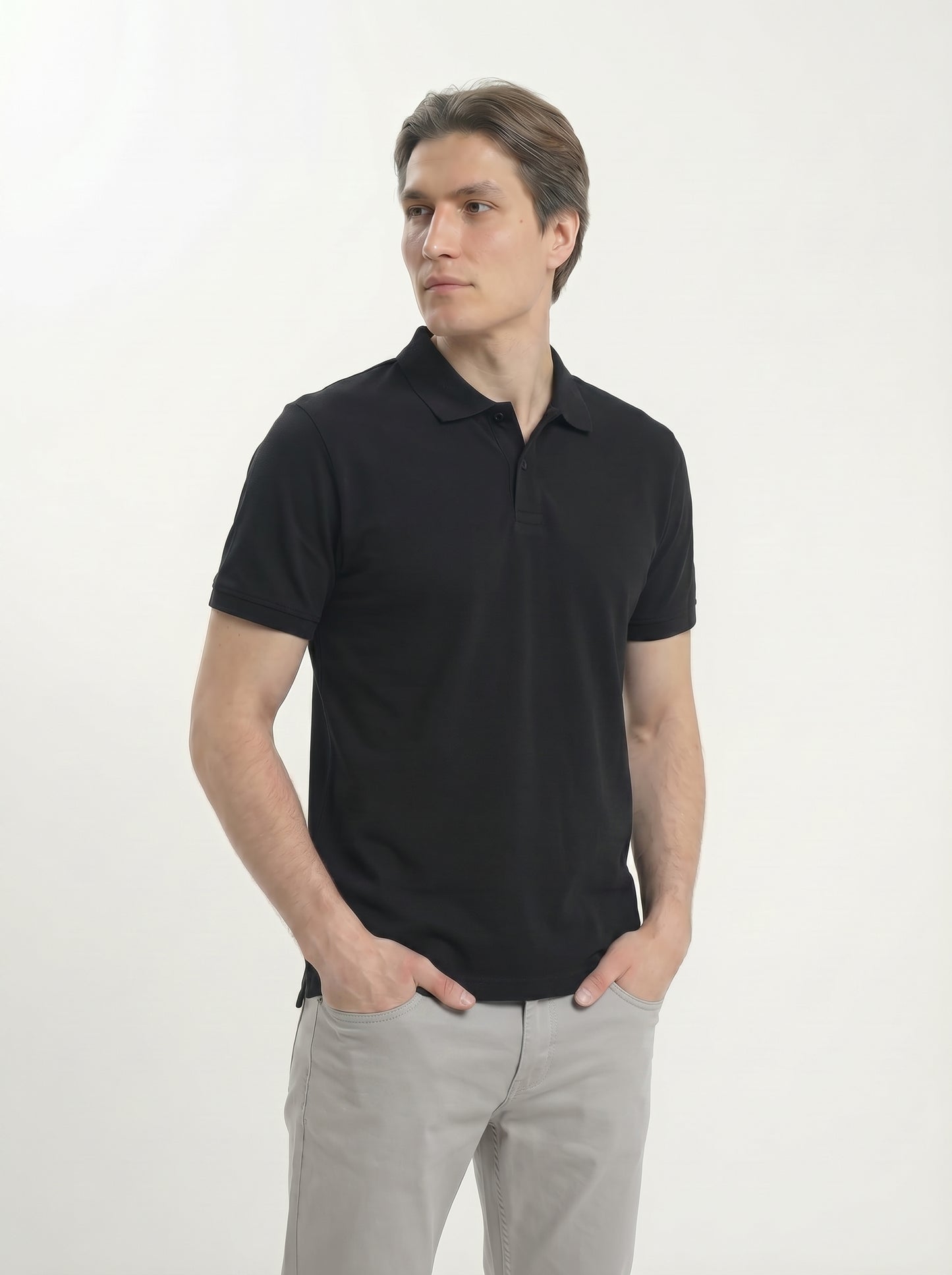 Suzoo Airtex Polo T-Shirt – Regular Fit | 240 GSM 100% Cotton (Unisex)