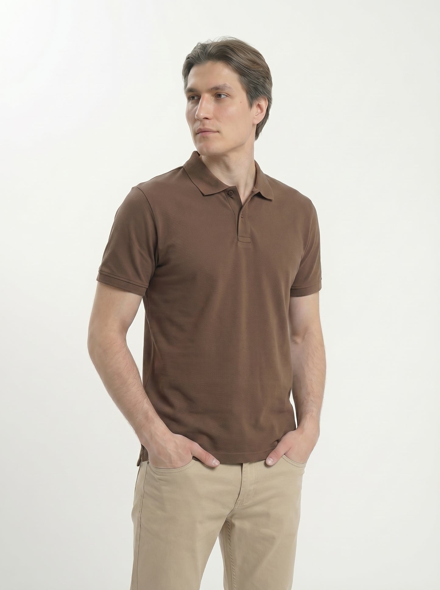 Suzoo Airtex Polo T-Shirt – Regular Fit | 240 GSM 100% Cotton (Unisex)