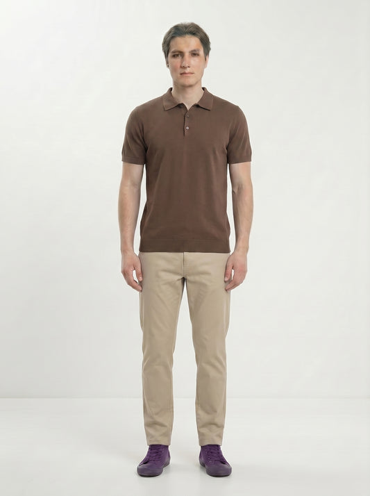 Suzoo Airtex Polo T-Shirt – Regular Fit | 240 GSM 100% Cotton (Unisex)