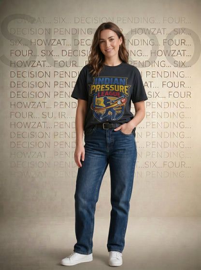 Indian Pressure League T-Shirt – Oversized Fit Premium Cotton (Unisex)