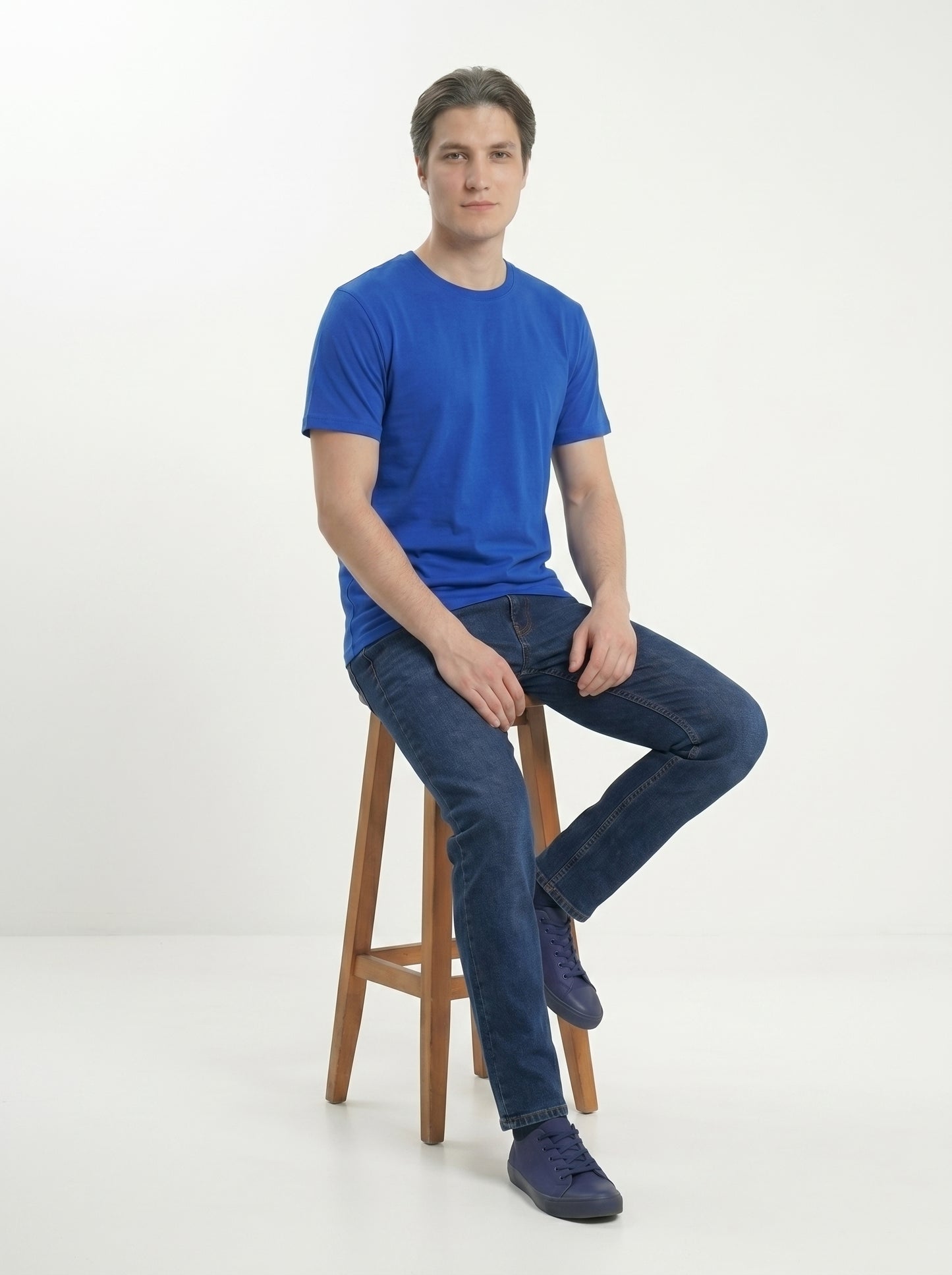 Essential 180 GSM Cotton T-Shirt – Regular Fit (Unisex)