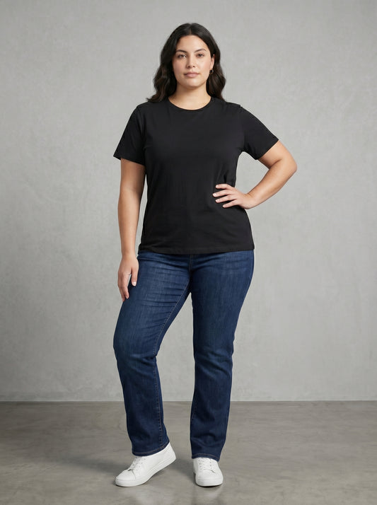 Premium 220 GSM Cotton T-Shirt – Regular Fit (Unisex)