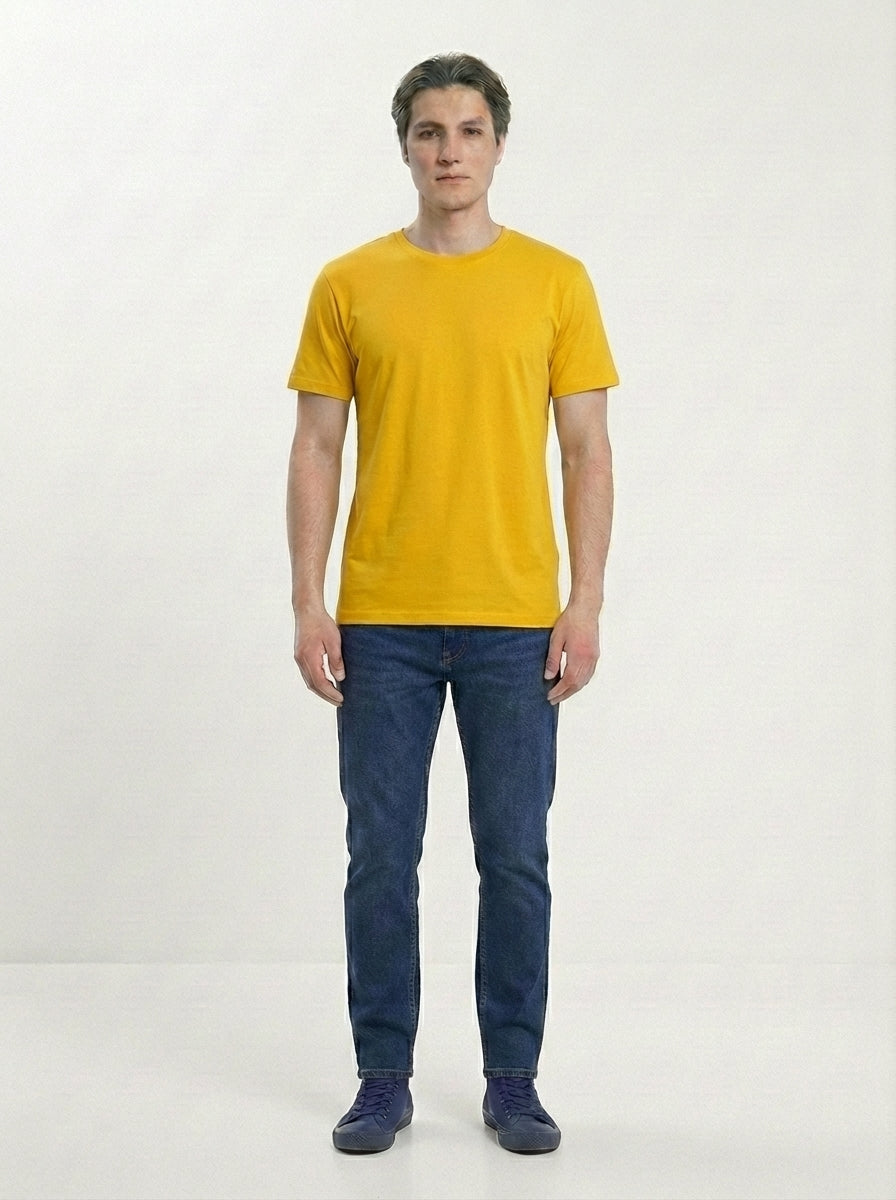 Essential 180 GSM Cotton T-Shirt – Regular Fit (Unisex)