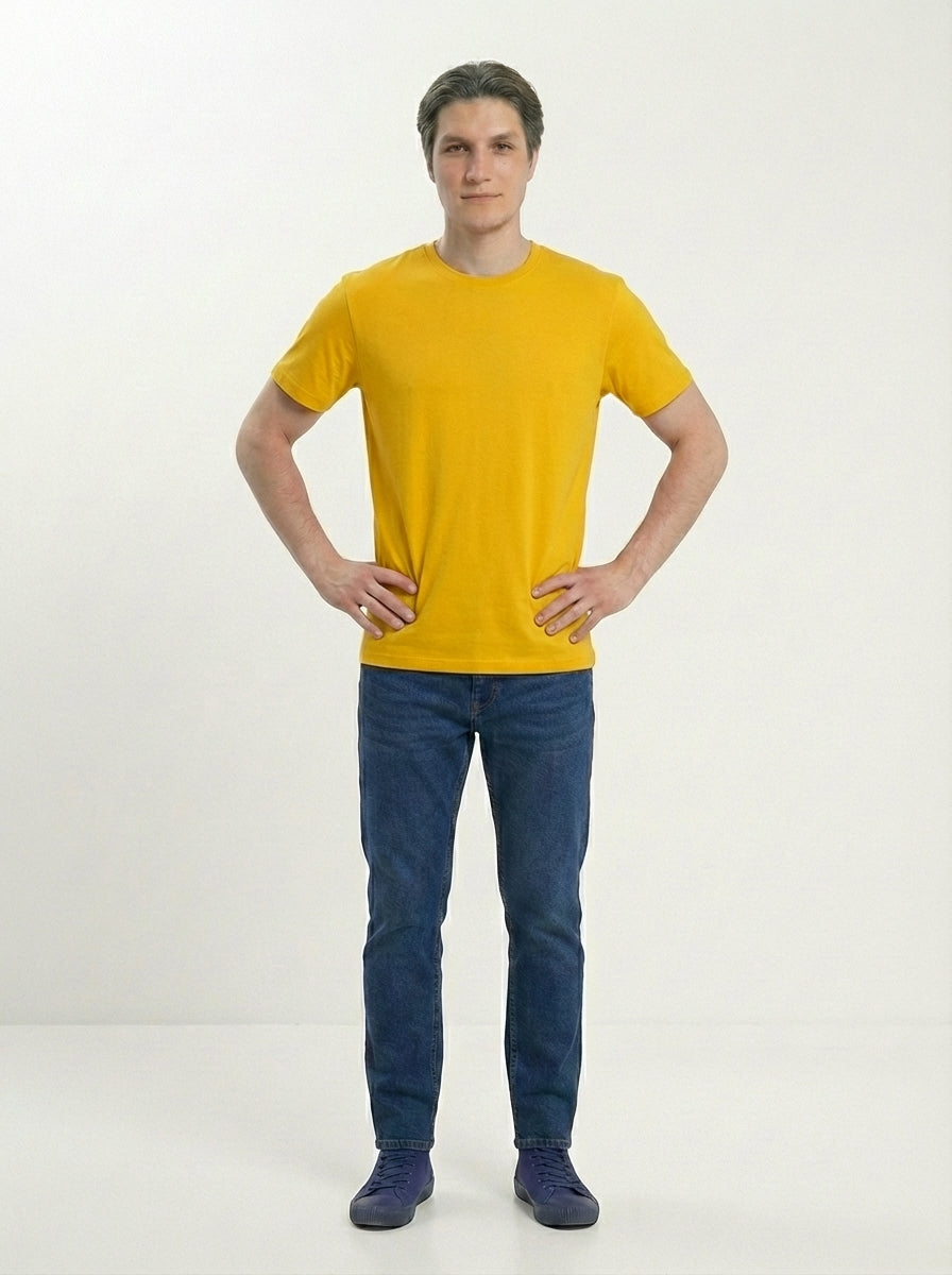 Premium 220 GSM Cotton T-Shirt – Regular Fit (Unisex)
